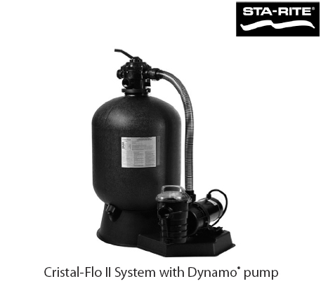 Bình lọc giấy Sta-rite Cristal_Flo II